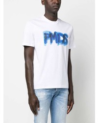 PMD Spray Paint Logo Print T Shirt