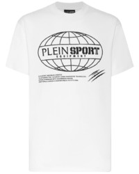 Plein Sport Ss Global Express Edition Graphic Print T Shirt