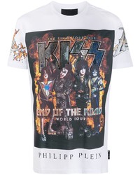 Philipp Plein Ss Rock Band T Shirt