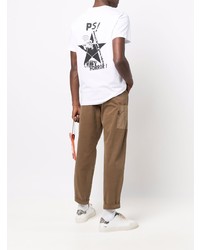 PS Paul Smith Star Logo Printed T Shirt