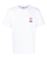 Gcds Star Patch Logo Print T Shirt