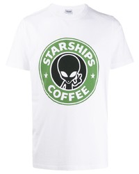 Sss World Corp Starships Coffee Print T Shirt