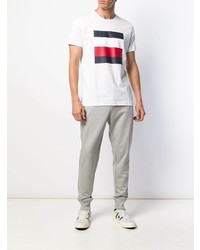 Tommy Hilfiger Stripe Logo T Shirt