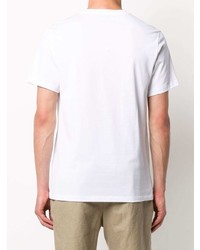 Roberto Cavalli Studded Crest Print T Shirt