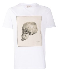 Alexander McQueen Study Skull Print T Shirt
