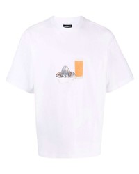 Jacquemus Succo Orange Juice Print T Shirt