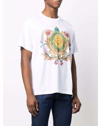 VERSACE JEANS COUTURE Sun Print Organic Cotton T Shirt