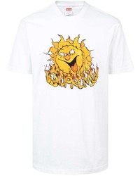 Supreme Sun Print T Shirt