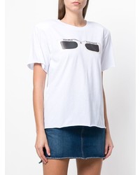 Natasha Zinko Sunglasses Print T Shirt