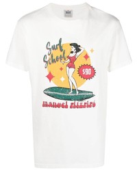 Manuel Ritz Surf School Print T Shirt