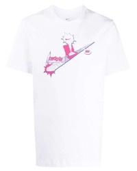 Nike Swoosh Print T Shirt