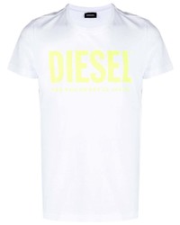 Diesel T Diego Logo Cotton Jersey T Shirt