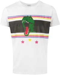 Saint Laurent T Rex Printed T Shirt