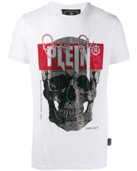 Philipp Plein T Shirt Platinum Cut Skull