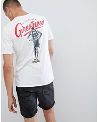 Jordan T Shirt With Back Print In White 916040 100