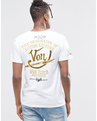 Von Dutch T Shirt With Back Print