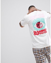 Diamond Supply T Shirt With Back Print