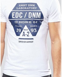 Esprit T Shirt With Edc Denim Print