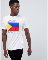 New Look T Shirt With Mcmx Print In White