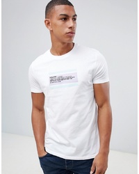 ASOS DESIGN T Shirt With Pastel Flag Print