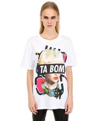 Ta Bom Printed Cotton T Shirt