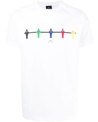 PS Paul Smith Tabletop Football Organic Cotton T Shirt