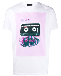 DSQUARED2 Tape Print T Shirt