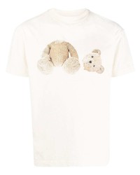 Palm Angels Teddy Bear Cotton T Shirt