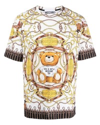 Moschino Teddy Bear Print Short Sleeve T Shirt