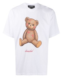 DOMREBEL Teddy Bear Print T Shirt