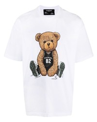 DOMREBEL Teddy Bear Print T Shirt