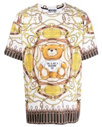 Moschino Teddy Bear Round Neck T Shirt