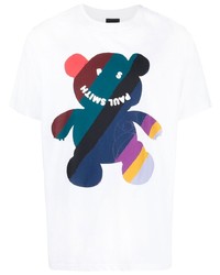 PS Paul Smith Teddy Print Organic Cotton T Shirt