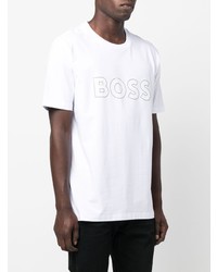 BOSS Tee 9 Logo Print T Shirt
