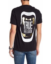 True Religion Teeth Graphic Print Tee