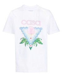 Casablanca Tennis Club Organic Cotton T Shirt