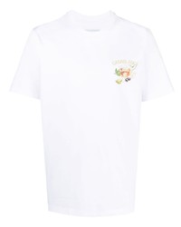 Casablanca Tennis Club Print T Shirt