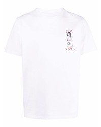 Casablanca Tennis Girl Organic Cotton T Shirt