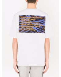 Dolce & Gabbana Text Print T Shirt