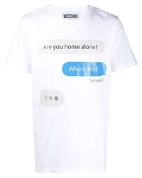 Moschino Text Print T Shirt