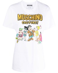 Moschino The Flintstones Cotton T Shirt