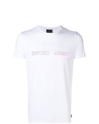 Emporio Armani Three Colour Logo T Shirt