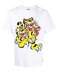 Kenzo Three Tigers Printed T Shirt
