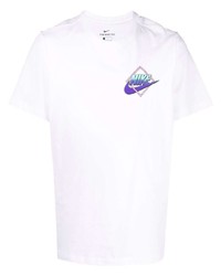 Nike Throwback Logo Print Short Sleeve T Shirt