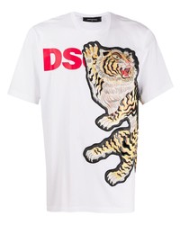 DSQUARED2 Tiger Logo T Shirt