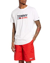 Tommy Jeans Tjm Corp Logo Graphic Tee