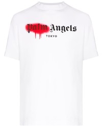 Palm Angels Tokyo Spray Logo T Shirt