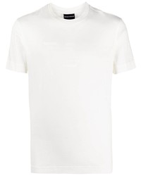 Emporio Armani Tonal Logo Print T Shirt