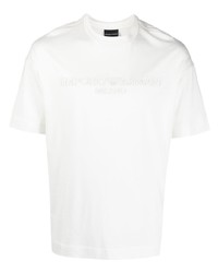 Emporio Armani Tonal Logo Print T Shirt