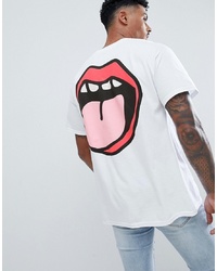 New Love Club Tongue Back Print T Shirt